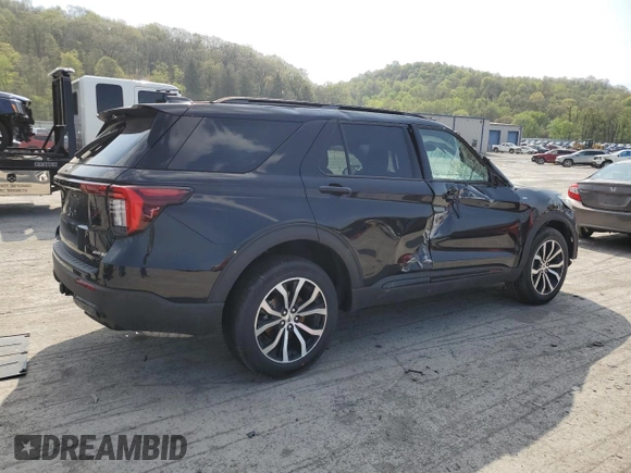 2025 Ford Explorer ST-Line z VIN 1FMUK8KH5SGB54450, wystawiony jako Copart lot #55024745 z przebiegiem 373 mil mil oraz Szkoda całkowita • Salvage title. Historia ofert i sprzedaży dostępna na DreamBid. Obrazek 3.