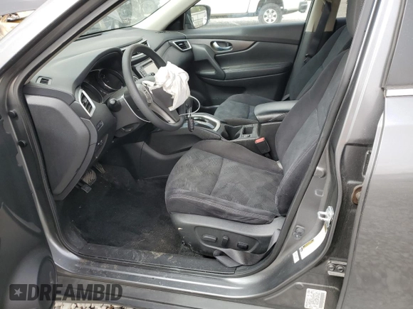 2016 Nissan Rogue SV with VIN JN8AT2MT4GW015737, listed as a Copart auction lot 49930235 with 106,858 mi miles and Salvage Title. Bid and sale history available at carsss.com. Image 7.