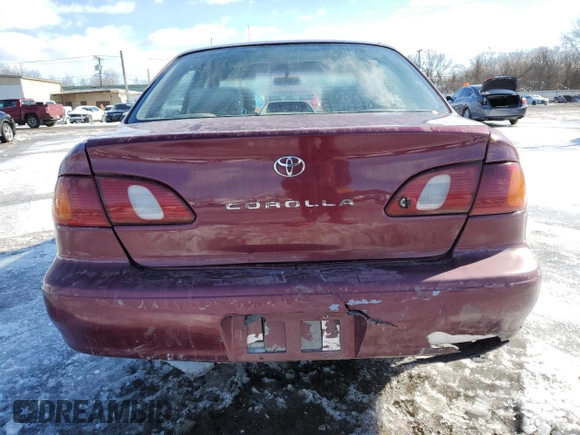 1998 Toyota Corolla VE with VIN 2T1BR12E0WC070111, listed as a Copart auction lot 44749005 with Not provided miles and Salvage title. Bid and sale history available at DreamBid. Image 6.