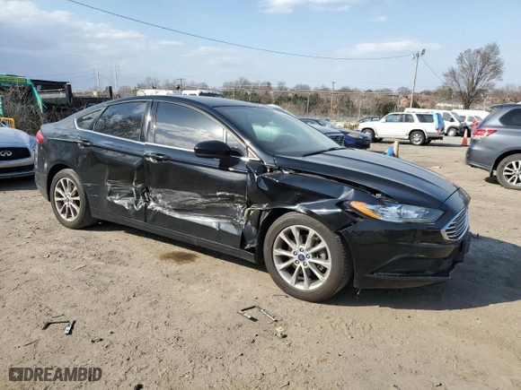 2017 Ford Fusion SE with VIN 3FA6P0H70HR198748, listed as a Copart auction lot 49688355 with 106,553 mi miles and Salvage Title. Bid and sale history available at carsss.com. Image 4.
