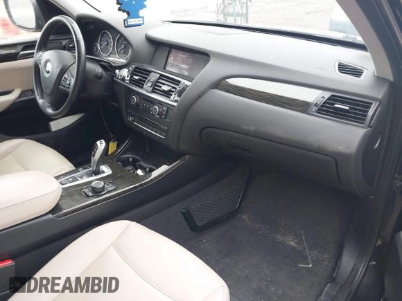 2014 BMW X3 xDrive28i with VIN 5UXWX9C55E0D14916, listed as a IAAI auction lot 41720744 with 193,135 mi miles and . Bid and sale history available at DreamBid. Image 5.
