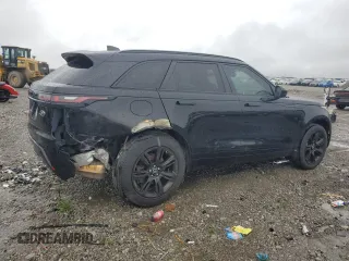 2019 Land Rover Range Rover Velar S with VIN SALYB2EX9KA207412, listed as a Copart auction lot 55138734 with 53,078 mi miles and Salvage Title. Bid and sale history available at carsss.com. Image 3.