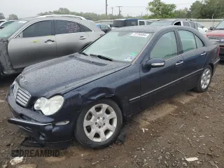 2006 Mercedes-Benz C 280 Luxury with VIN WDBRF92H06F771060, listed as a Copart auction lot 81556694 with 90,410 mi miles and Salvage Title. Bid and sale history available at DreamBid. Image 1.