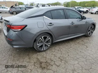2022 Nissan Sentra SR with VIN 3N1AB8DV7NY270362, listed as a Copart auction lot 49900394 with 19,674 mi miles and Salvage Title. Bid and sale history available at carsss.com. Image 3.