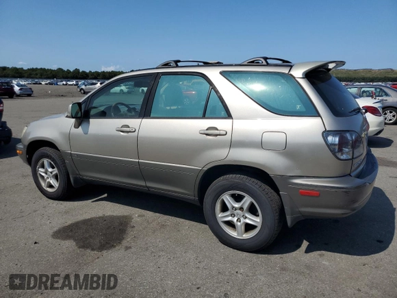 2001 Lexus RX 300 with VIN JTJHF10U010194909, listed as a Copart auction lot 70908034 with 169,881 mi miles and Clean Title. Bid and sale history available at carsss.com. Image 2.