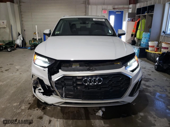 2022 Audi Q5 S line Premium Plus with VIN WA1EAAFY6N2013962, listed as a Copart auction lot 45803495 with 59,452 mi miles and Salvage Title. Bid and sale history available at carsss.com. Image 5.