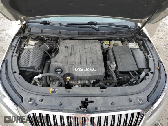 2015 Buick LaCrosse Leather with VIN 1G4GB5G3XFF198822, listed as a Copart auction lot 56388614 with 81,320 mi miles and Salvage Title. Bid and sale history available at carsss.com. Image 12.
