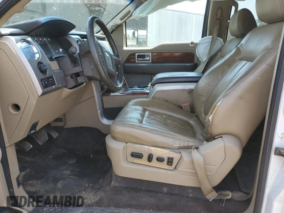 2010 Ford F-150 XL with VIN 1FTFW1CV0AFB14830, listed as a Copart auction lot 52652955 with 345,251 mi miles and Salvage Title. Bid and sale history available at carsss.com. Image 7.