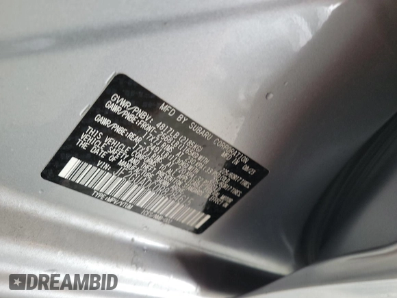 2024 Subaru Crosstrek Premium with VIN JF2GUADC0R8284615, listed as a IAAI auction lot 42621275 with 96 mi miles and . Bid and sale history available at DreamBid. Image 21.