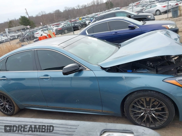 2018 Genesis G80 Sport z VIN KMHGN4JB6JU222877, wystawiony jako IAAI lot #41364724 z przebiegiem 133 550 mil mil oraz . Historia ofert i sprzedaży dostępna na DreamBid. Obrazek 14.
