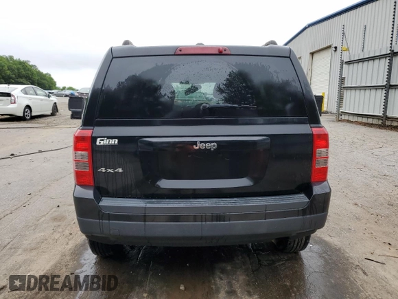 2017 Jeep Patriot Sport with VIN 1C4NJRBB1HD143808, listed as a Copart auction lot 58302235 with 136,123 mi miles and Salvage title. Bid and sale history available at DreamBid. Image 6.