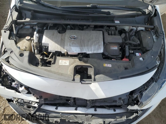 2020 Toyota Prius LE with VIN JTDKARFP3L3153702, listed as a Copart auction lot 44709075 with 124,125 mi miles and Salvage Title. Bid and sale history available at DreamBid. Image 11.