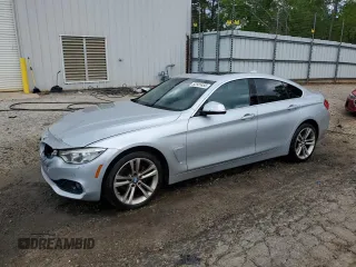 2016 BMW 4 Series 428i xDrive with VIN WBA4C9C52GG136035, listed as a Copart auction lot 52501455 with 181,086 mi miles and Salvage Title. Bid and sale history available at DreamBid. Image 1.