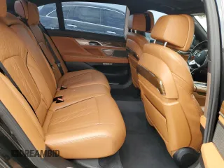 2016 BMW 7 Series 750i with VIN WBA7F0C53GGM20760, listed as a Copart auction lot 57230334 with 77,588 mi miles and Salvage Title. Bid and sale history available at carsss.com. Image 10.