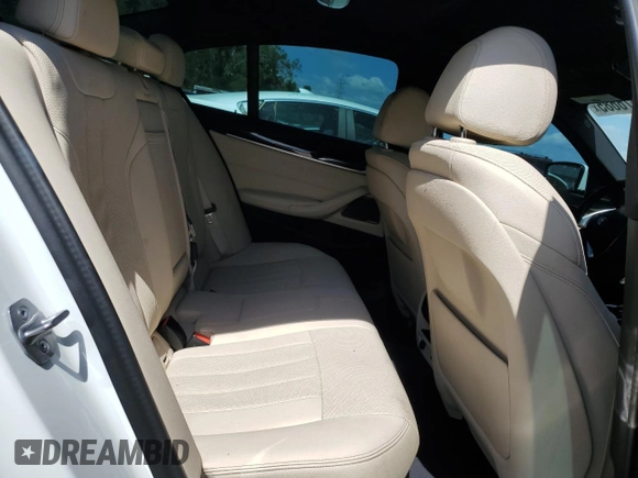 2023 BMW 5 Series 530e with VIN WBA13AG03PCL74146, listed as a Copart auction lot 50576685 with 41,163 mi miles and Salvage title. Bid and sale history available at DreamBid. Image 10.