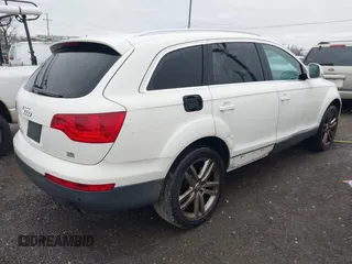 2007 Audi Q7 Premium with VIN WA1BY74L77D086726, listed as a IAAI auction lot 41726469 with 227,991 mi miles and . Bid and sale history available at DreamBid. Image 4.