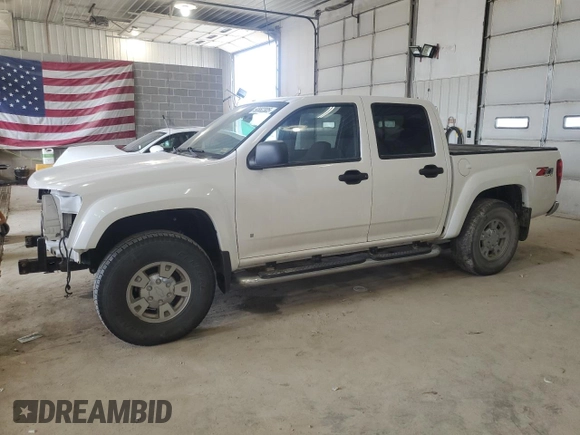 2007 Chevrolet Colorado LT w/1LT with VIN 1GCDT13EX78244188, listed as a Copart auction lot 50882305 with 66,717 mi miles and Salvage Title. Bid and sale history available at carsss.com. Image 1.