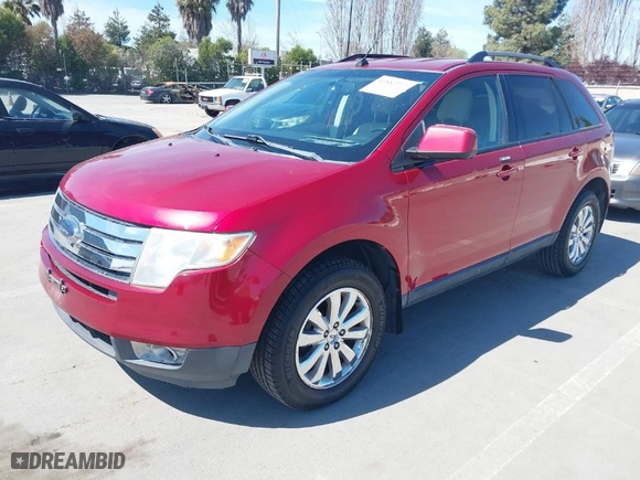 2008 Ford Edge SEL with VIN 2FMDK38C88BB16869, listed as a IAAI auction lot 41882277 with NaN miles. Bid and sale history available at carsss.com. Image 2.