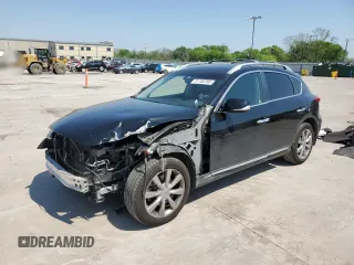 2017 Infiniti QX50 with VIN JN1BJ0RPXHM384740, listed as a Copart auction lot 51159765 with 129,516 mi miles and Salvage title. Bid and sale history available at DreamBid. Image 1.