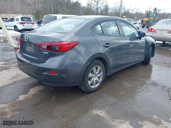 2014 Mazda Mazda3 i SV with VIN JM1BM1T7XE1203605, listed as a IAAI auction lot 41617385 with 132,602 mi miles. Bid and sale history available at carsss.com. Image 4.
