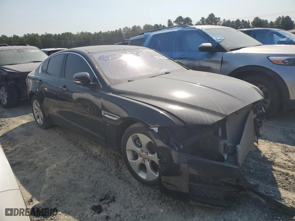2017 Jaguar XE 20d with VIN SAJAR4BN9HA968387, listed as a Copart auction lot 75441264 with 35,094 mi miles and Salvage Title. Bid and sale history available at carsss.com. Image 4.