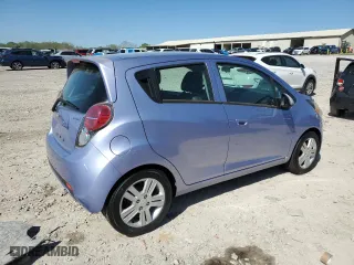 2014 Chevrolet Spark LS with VIN KL8CB6S93EC584785, listed as a Copart auction lot 52511025 with 134,325 mi miles and Clean Title. Bid and sale history available at carsss.com. Image 3.
