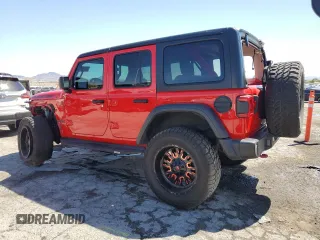 2019 Jeep Wrangler Unlimited Rubicon with VIN 1C4HJXFN7KW519171, listed as a Copart auction lot 56251325 with 69,094 mi miles and Salvage title. Bid and sale history available at DreamBid. Image 2.