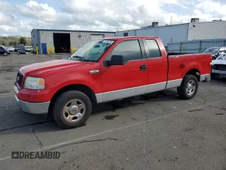 2005 Ford F-150 STX with VIN 1FTRX12W45FA41732, listed as a Copart auction lot 51269205 with 0 mi miles and Salvage Title. Bid and sale history available at carsss.com. Image 1.