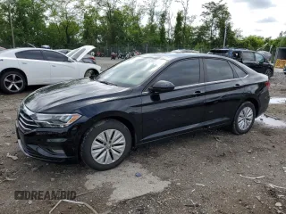 2019 Volkswagen Jetta S with VIN 3VWN57BU2KM050895, listed as a Copart auction lot 56633595 with 93,701 mi miles and Salvage title. Bid and sale history available at DreamBid. Image 1.