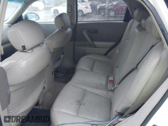 2004 Infiniti FX with VIN JNRAS08W44X203168, listed as a IAAI auction lot 41925315 with Not Provided miles and . Bid and sale history available at DreamBid. Image 8.