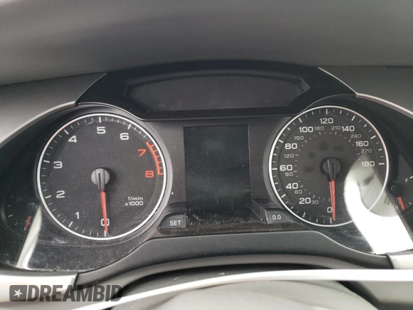 2009 Audi A4 Premium Plus with VIN WAUSF78K39A098158, listed as a Copart auction lot 55299645 with Not provided miles and Clean title. Bid and sale history available at DreamBid. Image 9.