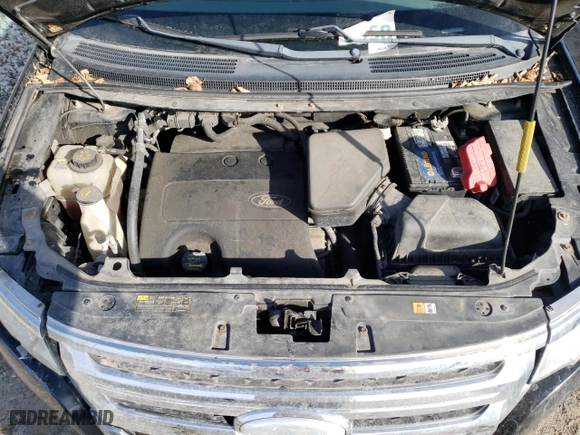 2012 Ford Edge SEL with VIN 2FMDK4JCXCBA93989, listed as a Copart auction lot 46285225 with 145,364 mi miles and Clean Title. Bid and sale history available at carsss.com. Image 12.