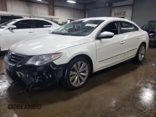 2012 Volkswagen CC R-Line z VIN WVWMP7AN2CE529361, wystawiony jako Copart lot #42201845 z przebiegiem 106 941 mil mil oraz Szkoda całkowita • Salvage title. Historia ofert i sprzedaży dostępna na DreamBid. Obrazek 1.