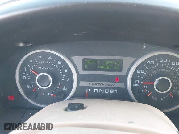 2006 Ford Expedition Eddie Bauer with VIN 1FMFU18536LA45134, listed as a IAAI auction lot 41059967 with 160,986 mi miles and . Bid and sale history available at DreamBid. Image 7.