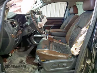 2016 Nissan Titan Pro-4X with VIN 1N6BA1F44GN509606, listed as a Copart auction lot 62336625 with 258,040 mi miles and Salvage title. Bid and sale history available at DreamBid. Image 7.