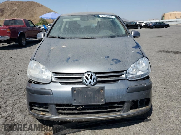 2007 Volkswagen Rabbit с VIN WVWAS71K37W207254, выставлен на аукционе Copart как лот 61345034 с пробегом 164 276 миль миль и Списание • Salvage title. История ставок и продаж доступна на DreamBid. Изображение 5.