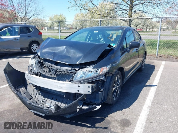 2015 Honda Civic EX z VIN 19XFB2F83FE244237, wystawiony jako IAAI lot #42069562 z przebiegiem 162 253 mil mil oraz . Historia ofert i sprzedaży dostępna na DreamBid. Obrazek 2.