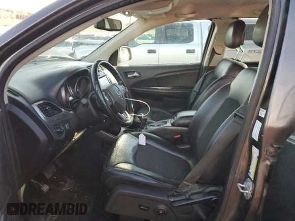 2019 Dodge Journey Crossroad with VIN 3C4PDCGB3KT867653, listed as a Copart auction lot 82591924 with 123,438 mi miles and Salvage Title. Bid and sale history available at DreamBid. Image 7.