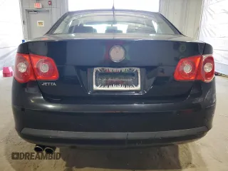 2007 Volkswagen Jetta with VIN 3VWGG71K07M100963, listed as a Copart auction lot 54742995 with 51,845 mi miles and Salvage title. Bid and sale history available at DreamBid. Image 6.