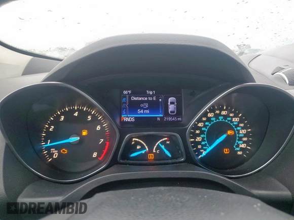 2013 Ford Escape SEL with VIN 1FMCU0HX5DUB30918, listed as a Copart auction lot 55774455 with 219,545 mi miles and Clean Title. Bid and sale history available at carsss.com. Image 9.
