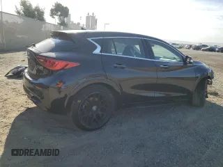 2017 Infiniti QX30 Premium with VIN SJKCH5CP2HA021527, listed as a Copart auction lot 85022454 with 86,799 mi miles and Salvage Title. Bid and sale history available at DreamBid. Image 3.