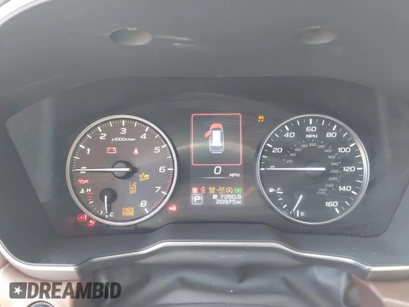 2024 Subaru Outback Touring XT with VIN 4S4BTGPD0R3120275, listed as a IAAI auction lot 42393624 with 20,975 mi miles and . Bid and sale history available at DreamBid. Image 7.