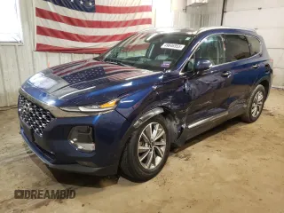 2020 Hyundai Santa Fe Limited with VIN 5NMS5CAD8LH227146, listed as a Copart auction lot 49646555 with 113,302 mi miles and Salvage Title. Bid and sale history available at carsss.com. Image 1.
