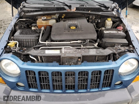 2005 Jeep Liberty Sport with VIN 1J4GL48535W610454, listed as a Copart auction lot 81914214 with 127,181 mi miles and Salvage Title. Bid and sale history available at DreamBid. Image 14.