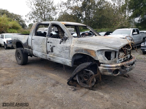 2008 Dodge Ram 2500 SXT with VIN 3D7KS29A48G153438, listed as a Copart auction lot 50642385 with 0 mi miles and Non Repairable. Bid and sale history available at carsss.com. Image 4.
