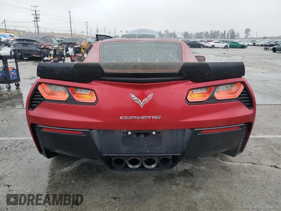 2015 Chevrolet Corvette Z06 3LZ with VIN 1G1YU2D6XF5603141, listed as a Copart auction lot 44274335 with 34,896 mi miles and Salvage Title. Bid and sale history available at carsss.com. Image 6.