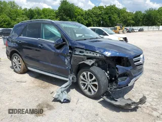 2016 Mercedes-Benz GLE 350 with VIN 4JGDA5HB8GA776300, listed as a Copart auction lot 56410305 with Not provided miles and Salvage title. Bid and sale history available at DreamBid. Image 4.