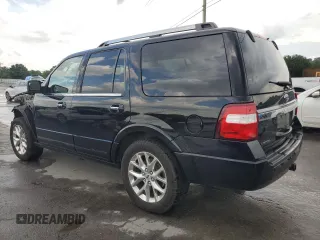 2017 Ford Expedition Limited with VIN 1FMJU1KT9HEA66207, listed as a Copart auction lot 62610745 with 93,794 mi miles and Salvage title. Bid and sale history available at DreamBid. Image 2.