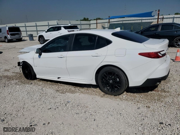 2025 Toyota Camry LE with VIN 4T1DAACK7SU518471, listed as a Copart auction lot 49829275 with 6,365 mi miles and Non Repairable. Bid and sale history available at carsss.com. Image 2.