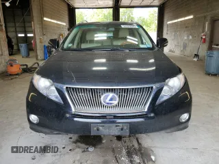 2012 Lexus RX 450h with VIN JTJBC1BAXC2432788, listed as a Copart auction lot 58899685 with Not provided miles and Salvage title. Bid and sale history available at DreamBid. Image 5.